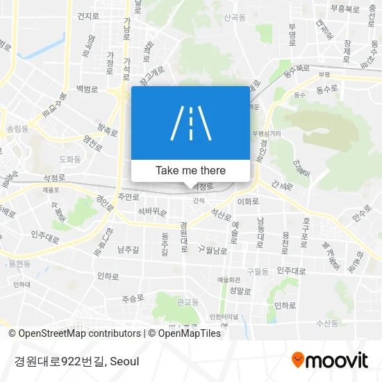 경원대로922번길 map