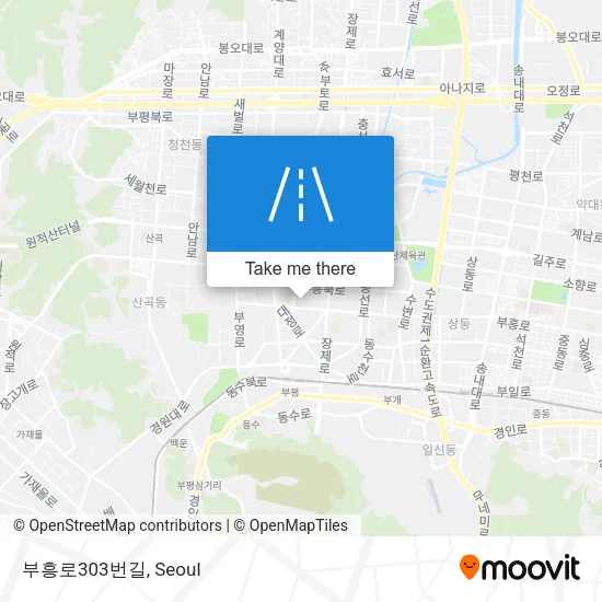 부흥로303번길 map