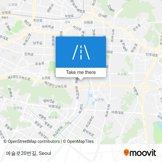 예술로20번길 map