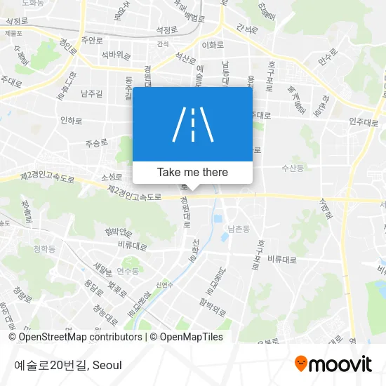 예술로20번길 map