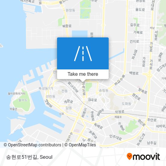 송현로51번길 map