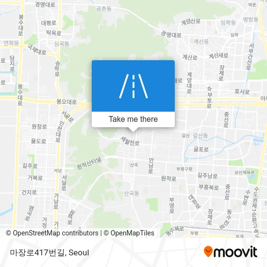 마장로417번길 map