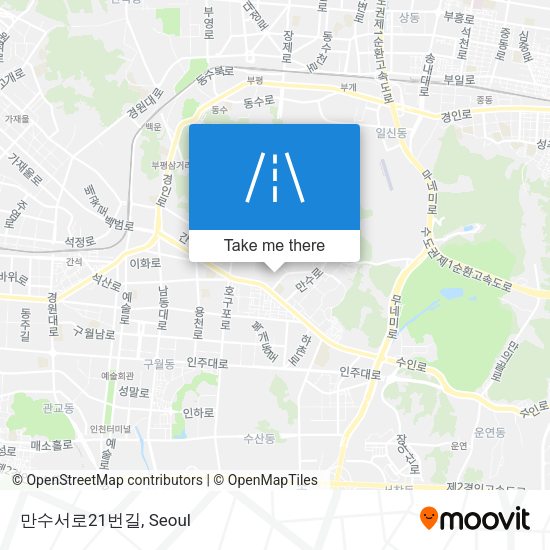 만수서로21번길 map