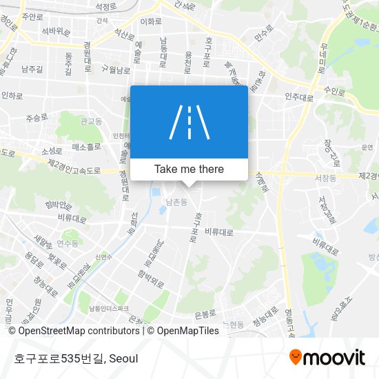 호구포로535번길 map