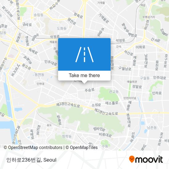 인하로236번길 map