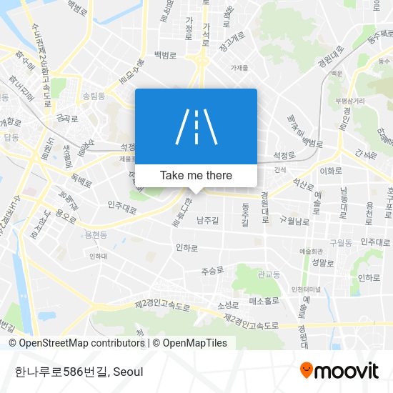 한나루로586번길 map