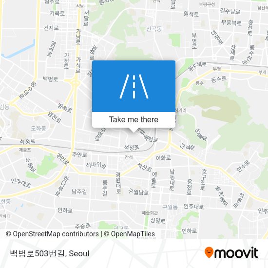 백범로503번길 map