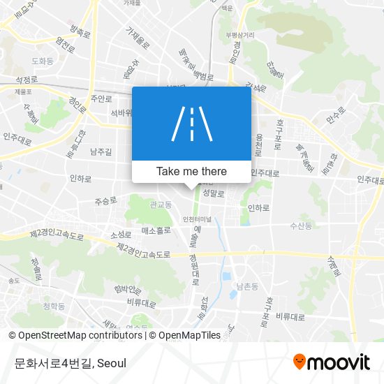 문화서로4번길 map