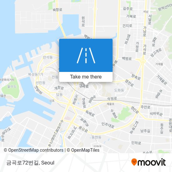 금곡로72번길 map