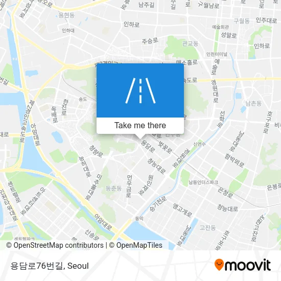 용담로76번길 map