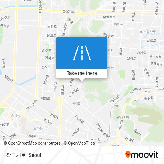 장고개로 map