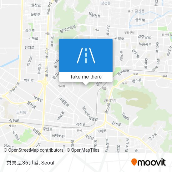 함봉로36번길 map