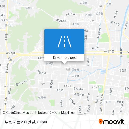 부평대로297번길 map