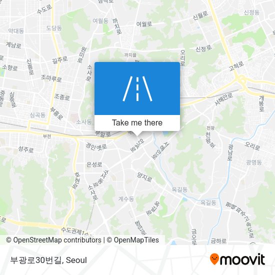 부광로30번길 map