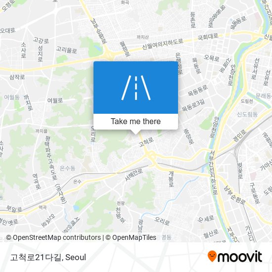 고척로21다길 map