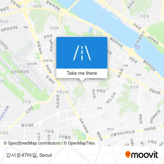 강서로47바길 map