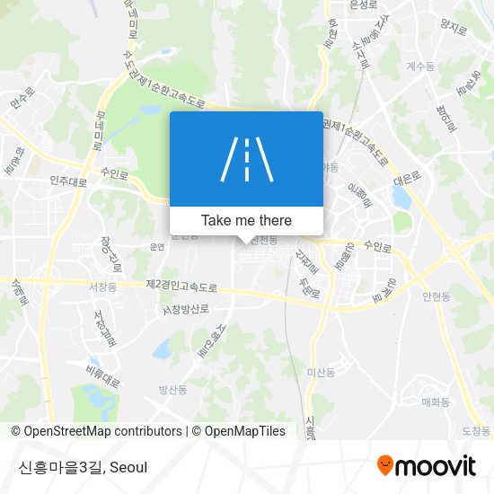 신흥마을3길 map