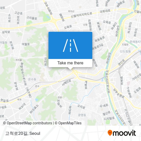 고척로20길 map