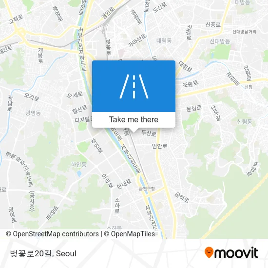 벚꽃로20길 map