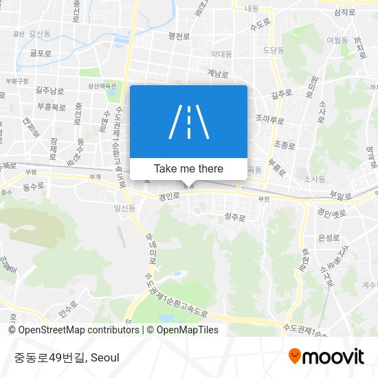 중동로49번길 map