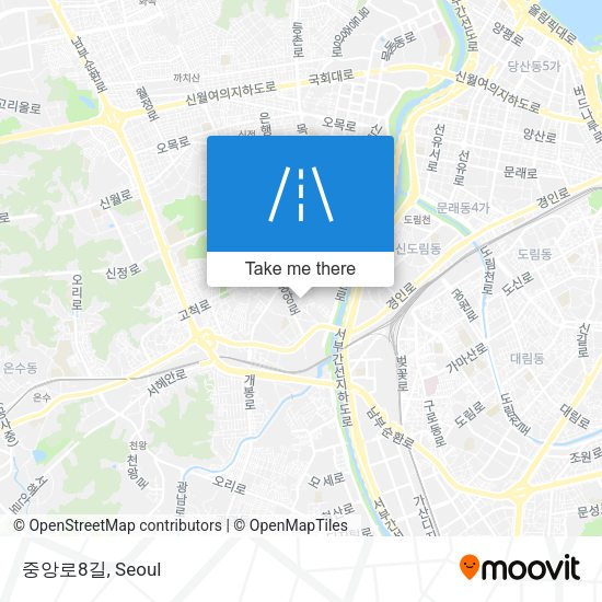 중앙로8길 map