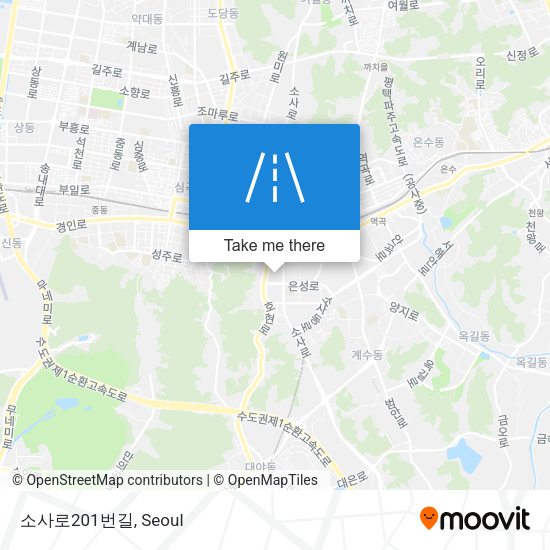 소사로201번길 map