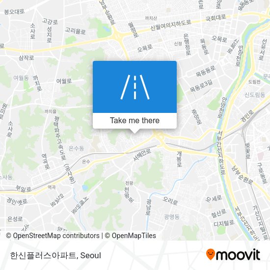 한신플러스아파트 map