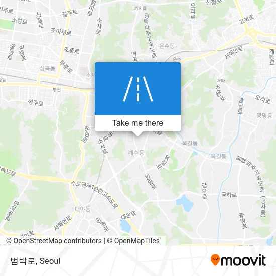 범박로 map