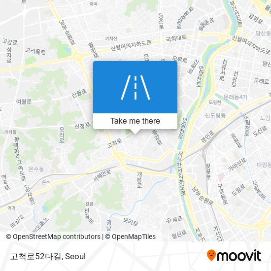 고척로52다길 map