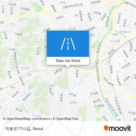 개봉로17나길 map