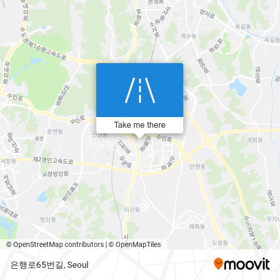 은행로65번길 map