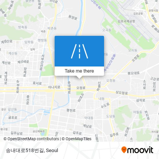 송내대로518번길 map