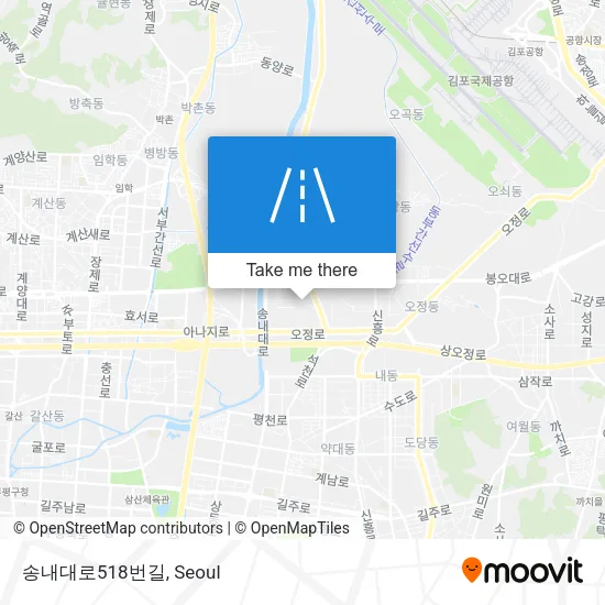 송내대로518번길 map