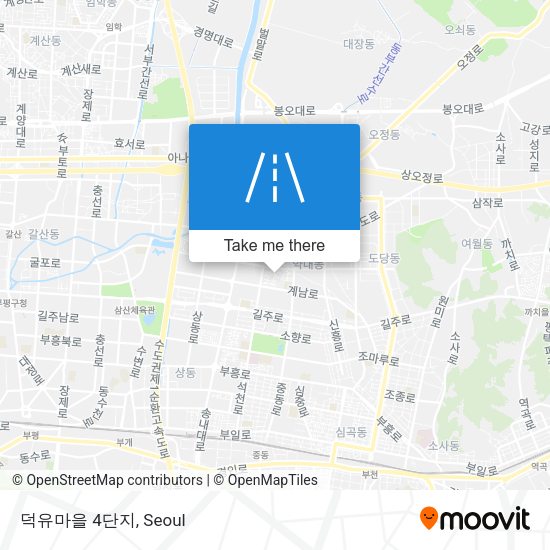 덕유마을 4단지 map