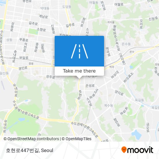 호현로447번길 map