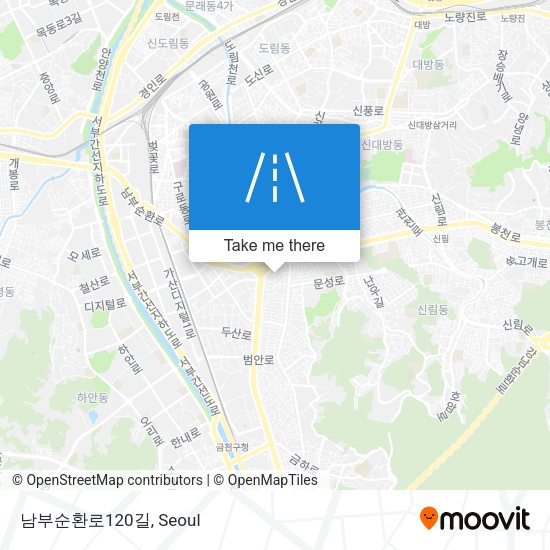 남부순환로120길 map