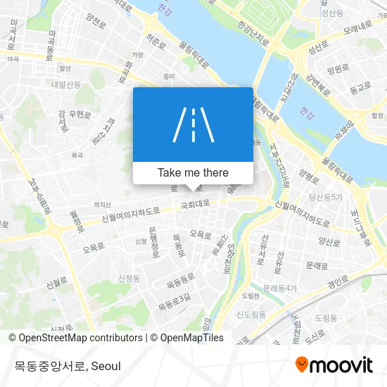 목동중앙서로 map