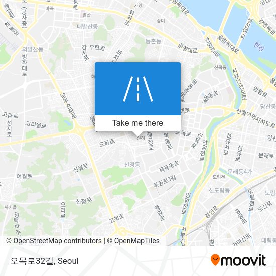 오목로32길 map