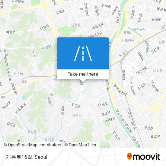 개봉로16길 map