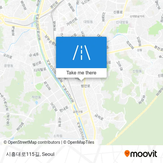 시흥대로115길 map