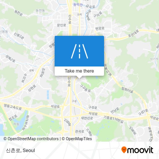 신촌로 map