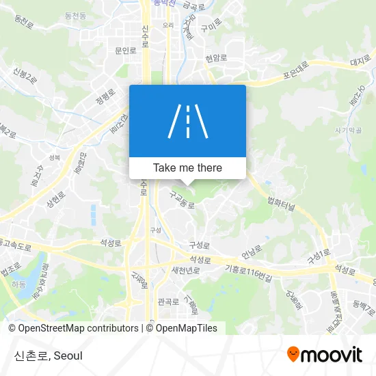 신촌로 map