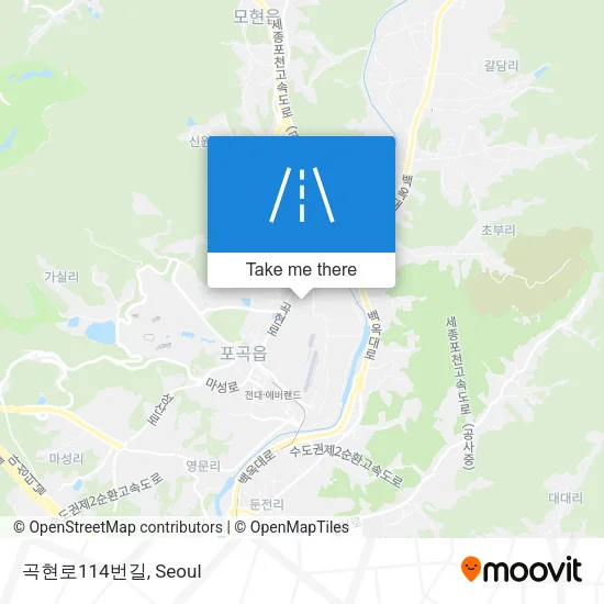 곡현로114번길 map