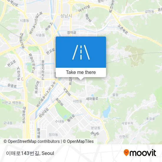 이매로143번길 map