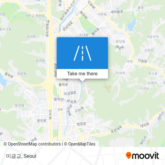 미금교 map
