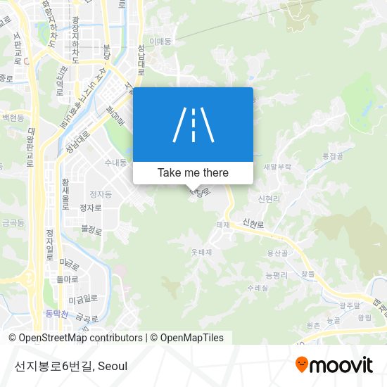 선지봉로6번길 map