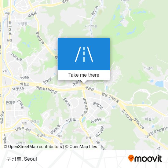 구성로 map