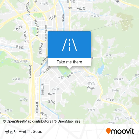 공원보도육교 map