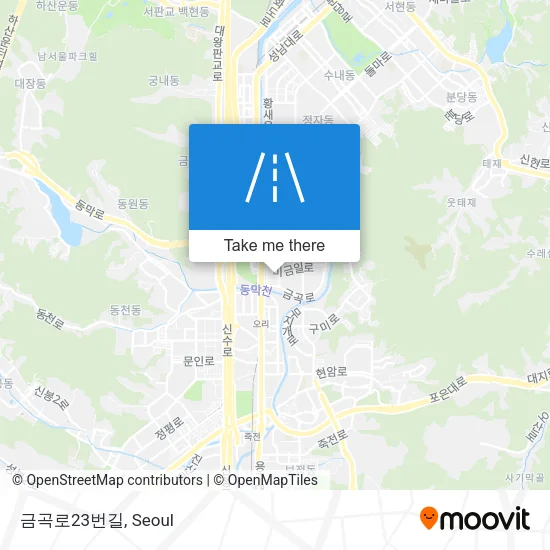 금곡로23번길 map