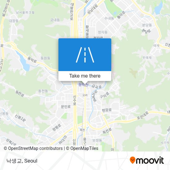 낙생교 map